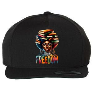 Education Is Freedom Black Teacher Books Black History Month Wool Snapback Cap