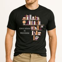 Education Is Freedom Cooling Performance Crew T-Shirt