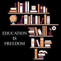 Education Is Freedom Cooling Performance Crew T-Shirt