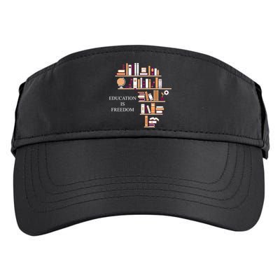 Education Is Freedom Adult Drive Performance Visor