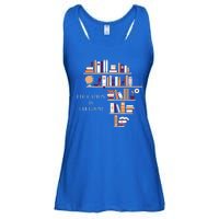 Education Is Freedom Ladies Essential Flowy Tank