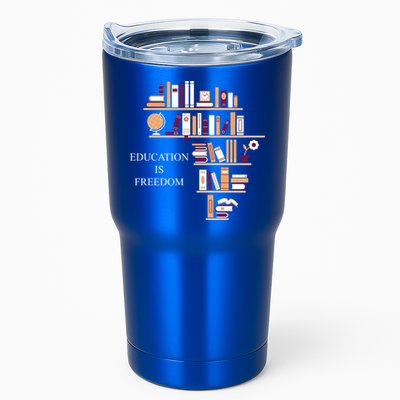 Education Is Freedom Tumbler