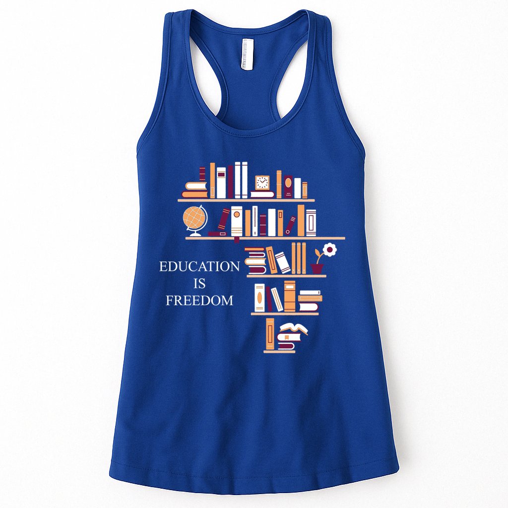 Education Is Freedom Womens Tank Top
