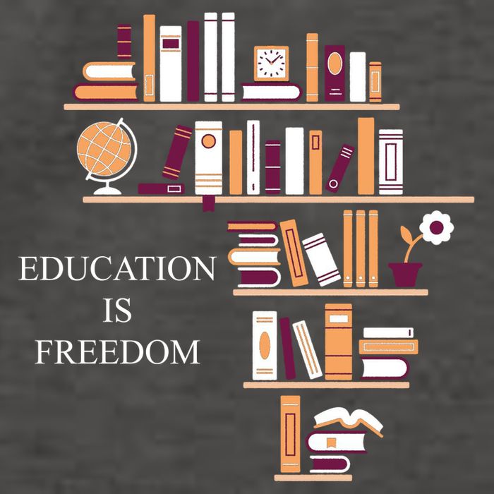 Education Is Freedom Vector Backpack