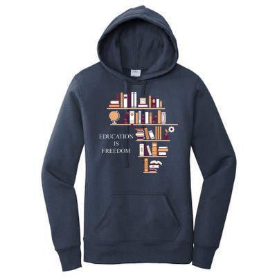 Education Is Freedom Women's Pullover Hoodie