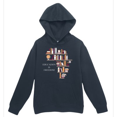 Education Is Freedom Urban Pullover Hoodie