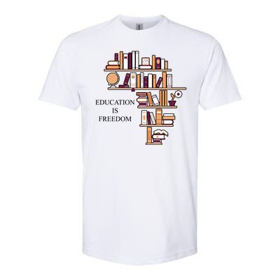 Education Is Freedom Softstyle CVC T-Shirt