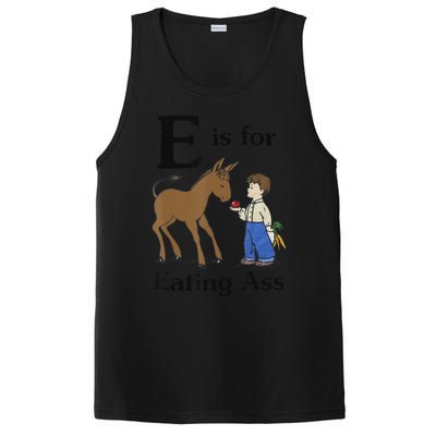 E is for Eating Ass funny farmer lover PosiCharge Competitor Tank