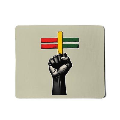 Equality Is Greater Than Division Math Black History Month .Png Mousepad