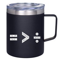 Equality Is Greater Than Division Symbols 12oz Stainless Steel Coffee Mug