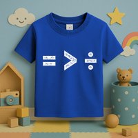 Equality Is Greater Than Division Symbols Toddler T-Shirt