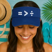 Equality Is Greater Than Division Symbols Visor