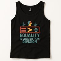 Equality is Greater Than Division Tank Top