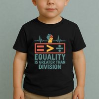 Equality is Greater Than Division Toddler T-Shirt