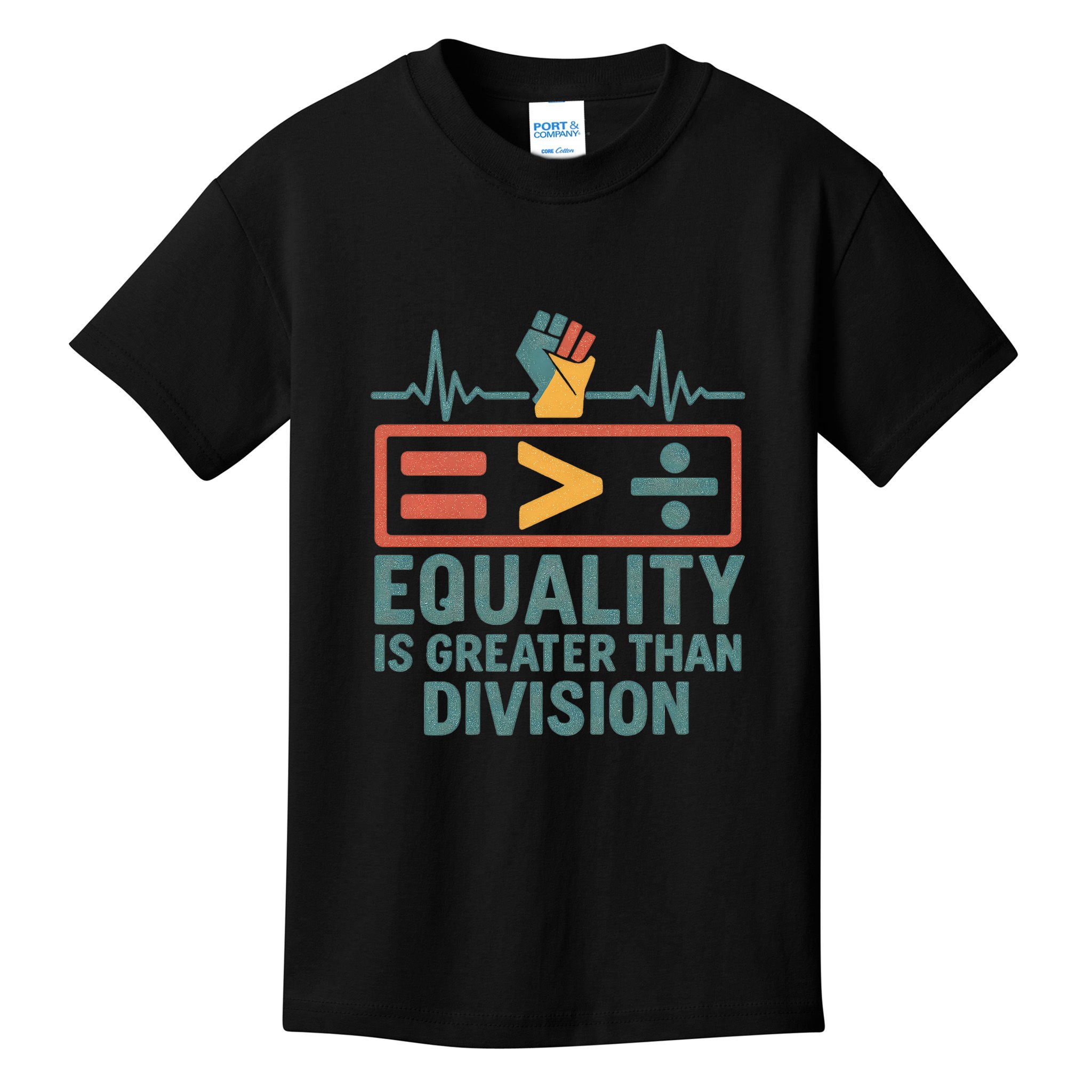 Equality is Greater Than Division Kids T-Shirt