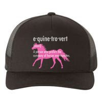 Equine Introvert Gift Funny Horse Lover Yupoong Adult 5-Panel Trucker Hat