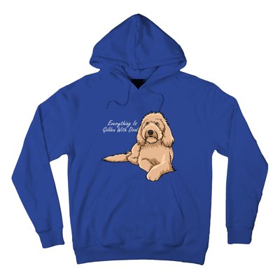 Everything Is Golden With My Goldendoodle Gift Hoodie