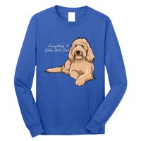 Everything Is Golden With My Goldendoodle Gift Long Sleeve Shirt