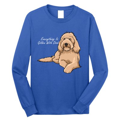 Everything Is Golden With My Goldendoodle Gift Long Sleeve Shirt