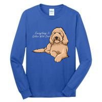 Everything Is Golden With My Goldendoodle Gift Tall Long Sleeve T-Shirt