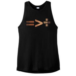 Equality Is Greater Than Division Unity Ladies PosiCharge Tri-Blend Wicking Tank