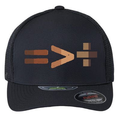 Equality Is Greater Than Division Unity Flexfit Unipanel Trucker Cap