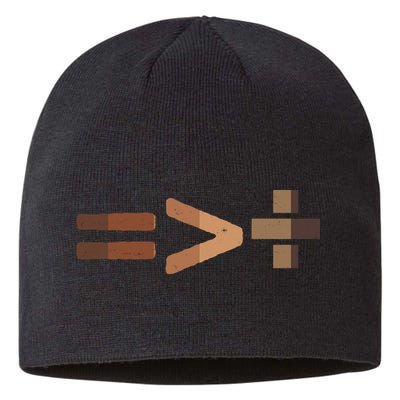Equality Is Greater Than Division Unity Sustainable Beanie