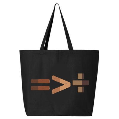 Equality Is Greater Than Division Unity 25L Jumbo Tote