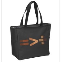 Equality Is Greater Than Division Unity Zip Tote Bag