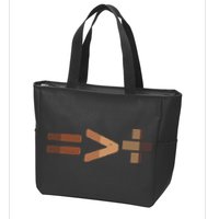 Equality Is Greater Than Division Unity Zip Tote Bag