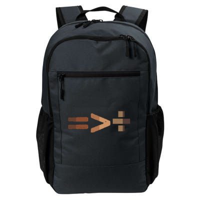 Equality Is Greater Than Division Unity Daily Commute Backpack