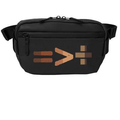 Equality Is Greater Than Division Unity Crossbody Pack