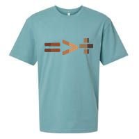 Equality Is Greater Than Division Unity Sueded Cloud Jersey T-Shirt