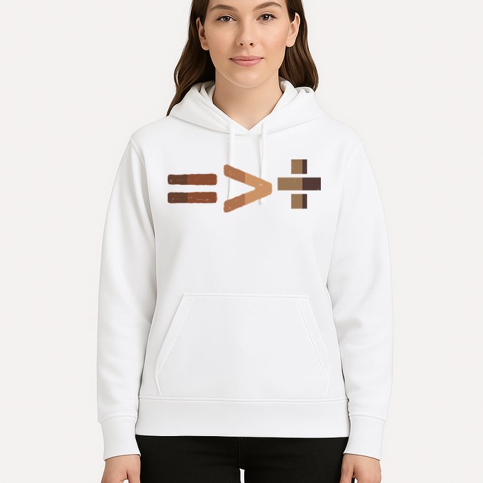 Equality Is Greater Than Division Unity Hoodie