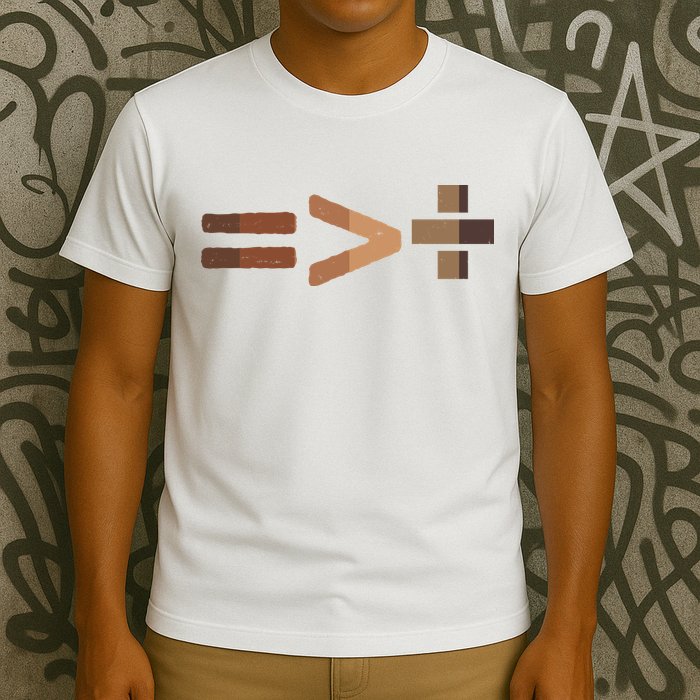 Equality Is Greater Than Division Unity T-Shirt