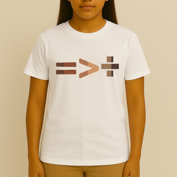 Equality Is Greater Than Division Unity T-Shirt