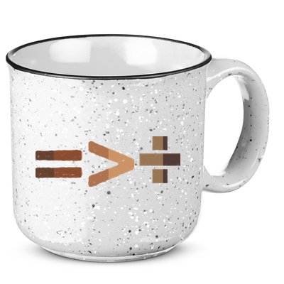 Equality Is Greater Than Division Unity 15oz Campfire Ceramic Mug