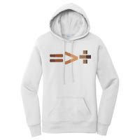 Equality Is Greater Than Division Unity Women's Pullover Hoodie