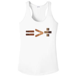 Equality Is Greater Than Division Unity Ladies PosiCharge Competitor Racerback Tank