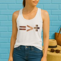 Equality Is Greater Than Division Unity Womens Tank Top