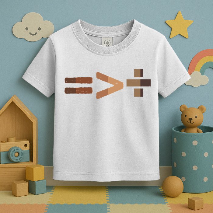 Equality Is Greater Than Division Unity Toddler T-Shirt