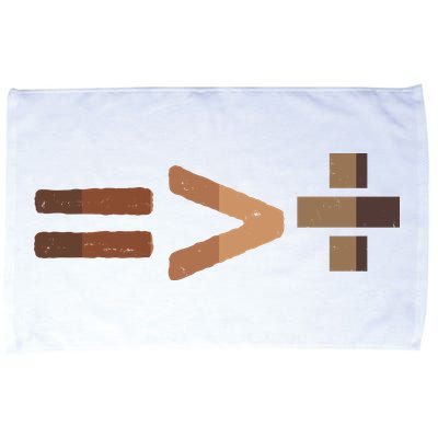 Equality Is Greater Than Division Unity Microfiber Hand Towel