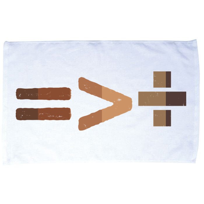 Equality Is Greater Than Division Unity Microfiber Hand Towel