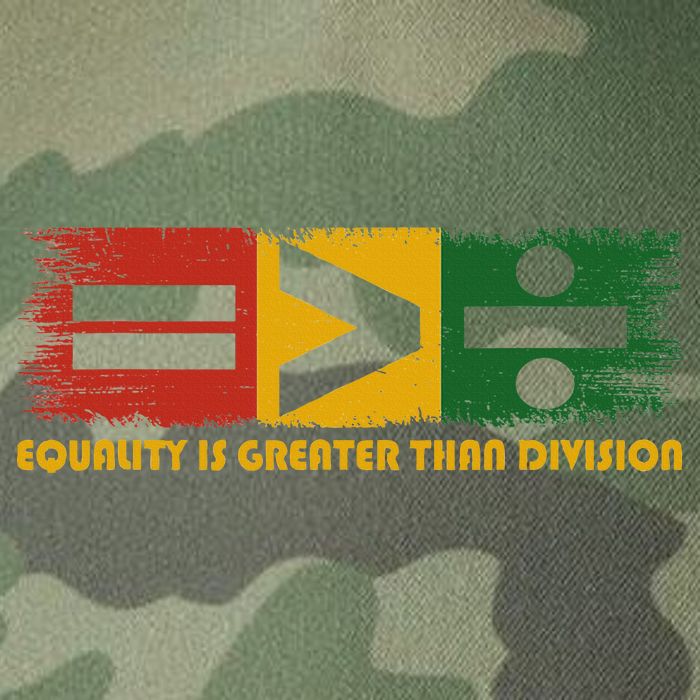 Equality Is Greater Than Division Juneteenth Math Legacy Tie Dye Trucker Hat