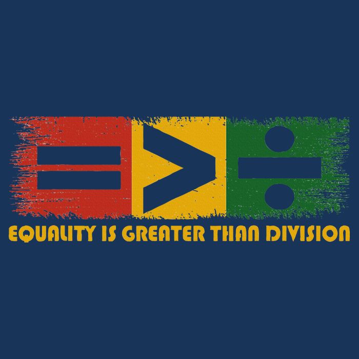 Equality Is Greater Than Division Juneteenth Math Infant Baby Jersey Bodysuit