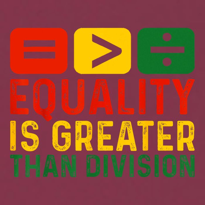 Equality Is Greater Than Division Math Black History Month 16oz Travel Tumbler