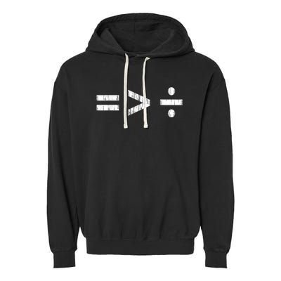 Equal Is Greater Than Divided BLM Equality Unity Love Garment-Dyed Fleece Hoodie