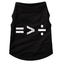 Equal Is Greater Than Divided BLM Equality Unity Love Doggie Tank