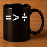 Equal Is Greater Than Divided BLM Equality Unity Love 11oz C Handle Ceramic Mug