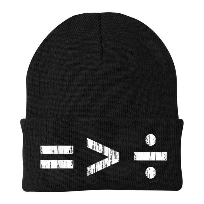 Equal Is Greater Than Divided BLM Equality Unity Love Beanie